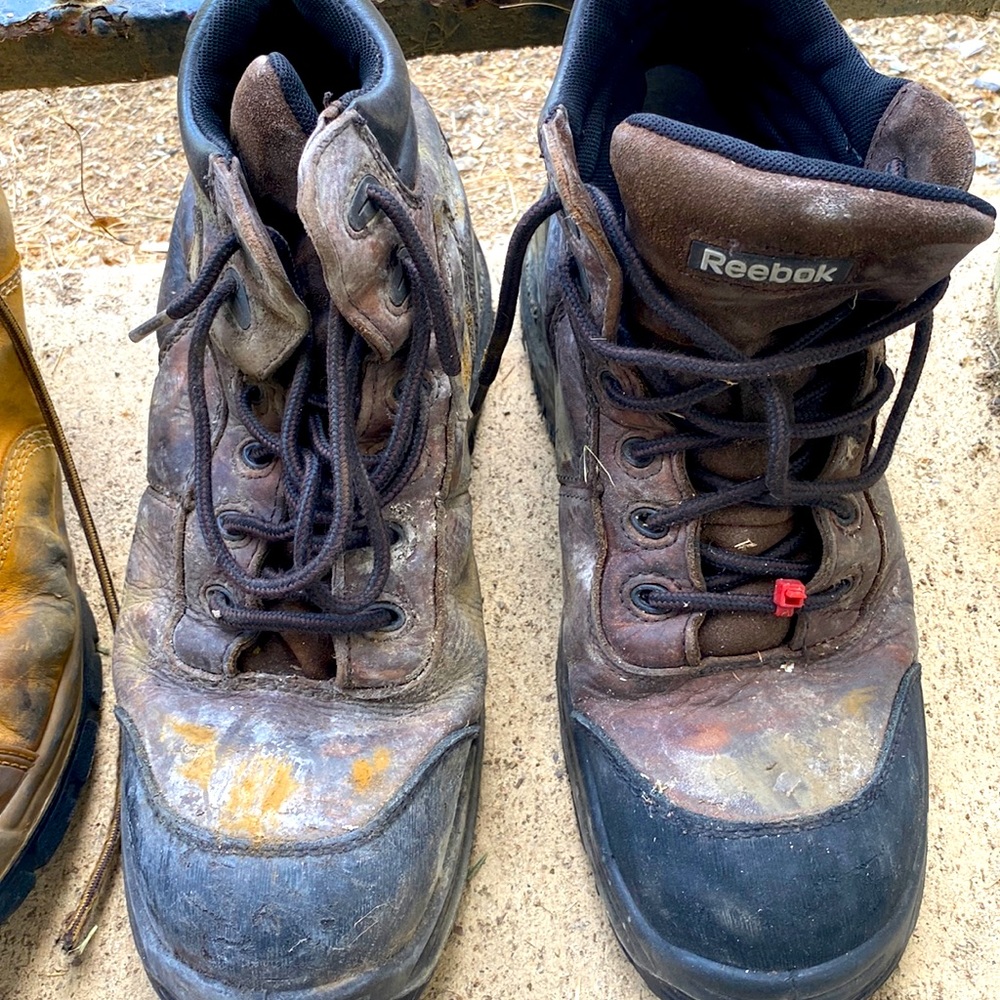 Reebok boots.